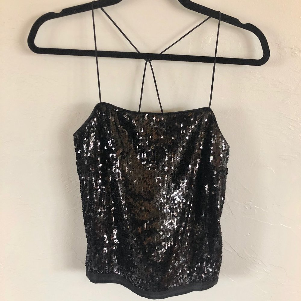 ASOS All Over Sequin Strappy Camisole